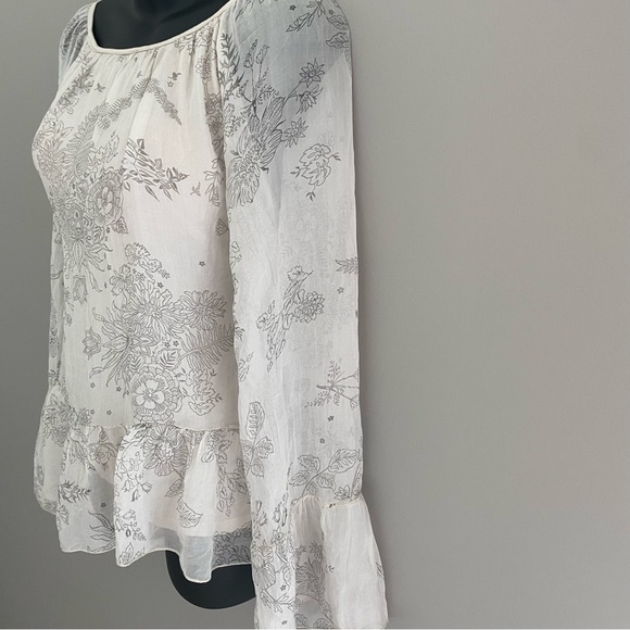 Luisa Ricci, size L, floral boho blouse, EUC - Picture 2 of 4